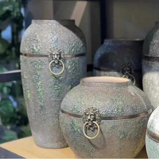Ceramic Vases (Rustic Gray) - Image 5