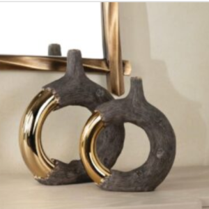 Aureon Halo Vase Duo