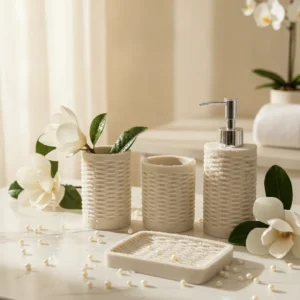 Alpine Pearl Bath Set