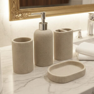 Coastal Lines Bath Set