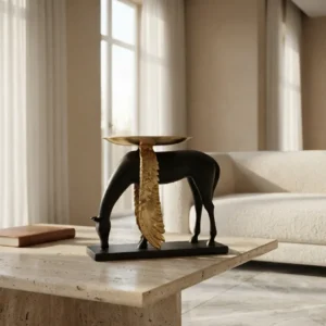 Royal Crest Horse Sculpture