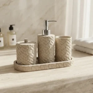Bellavue Royale Bath Set With Tray
