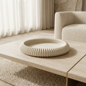 Ribbed Luxe Tray