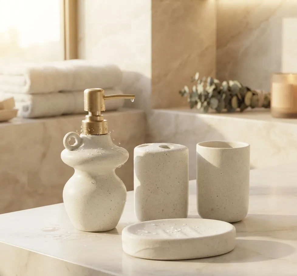 Aurelia Curve Bath Set