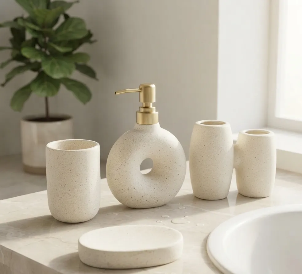 Alessia Forma Bath Set - Image 2