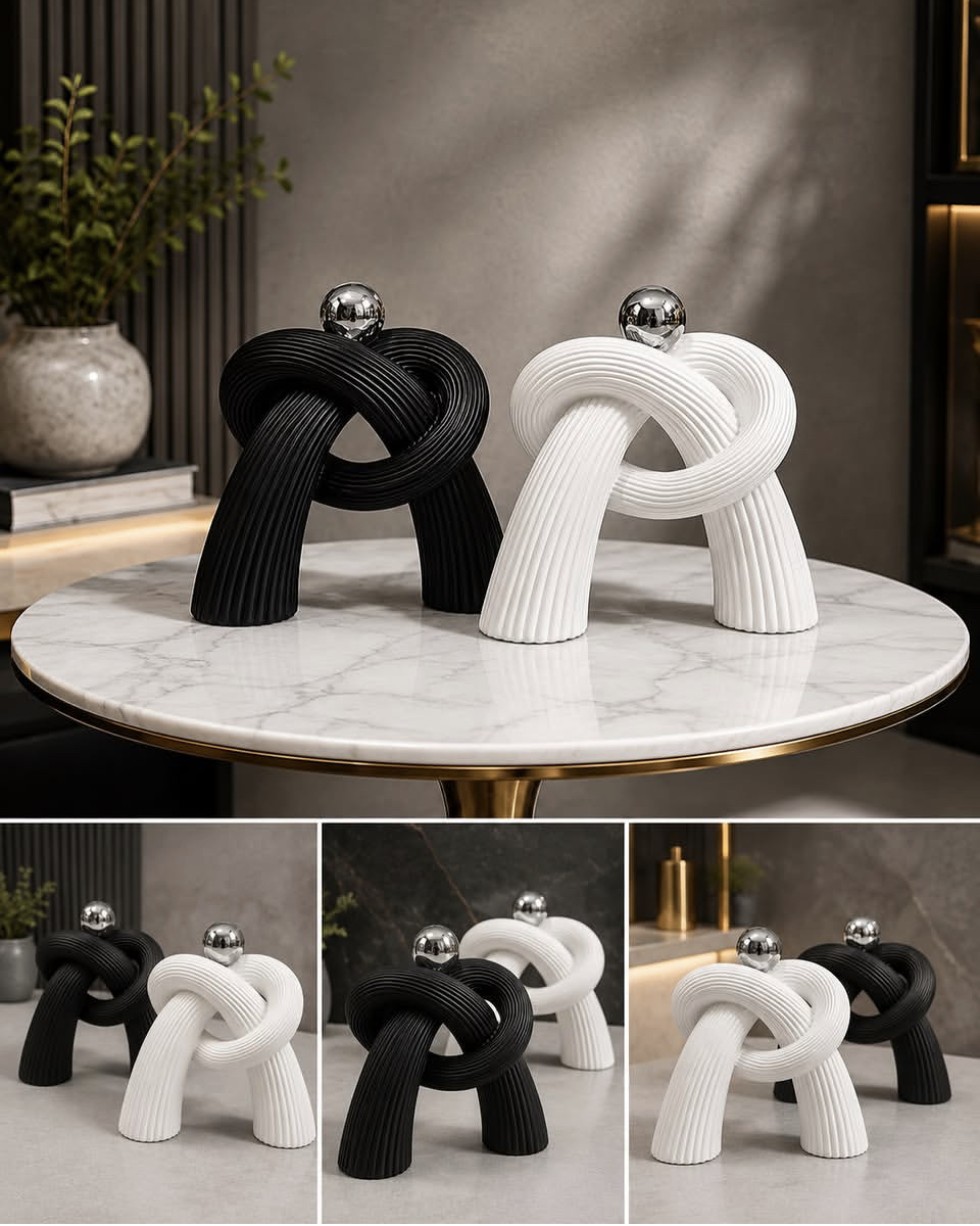 Abstract Knot Sculpture