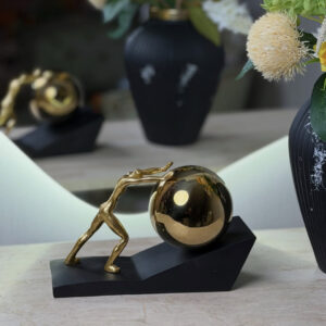 Sisyphus Statue