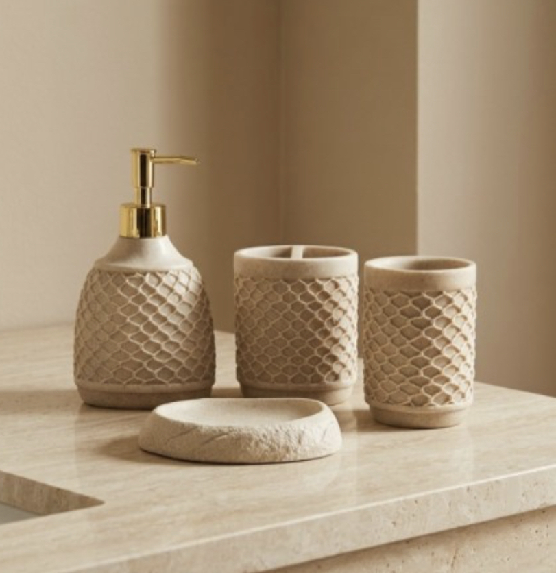 Crochet Bath Set