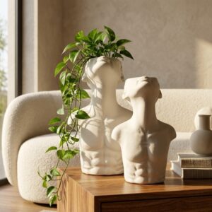 Aura Bust Sculpture & Vases