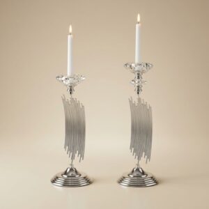 Zephyr Silhouette Candle Holder ( Set of 2 )