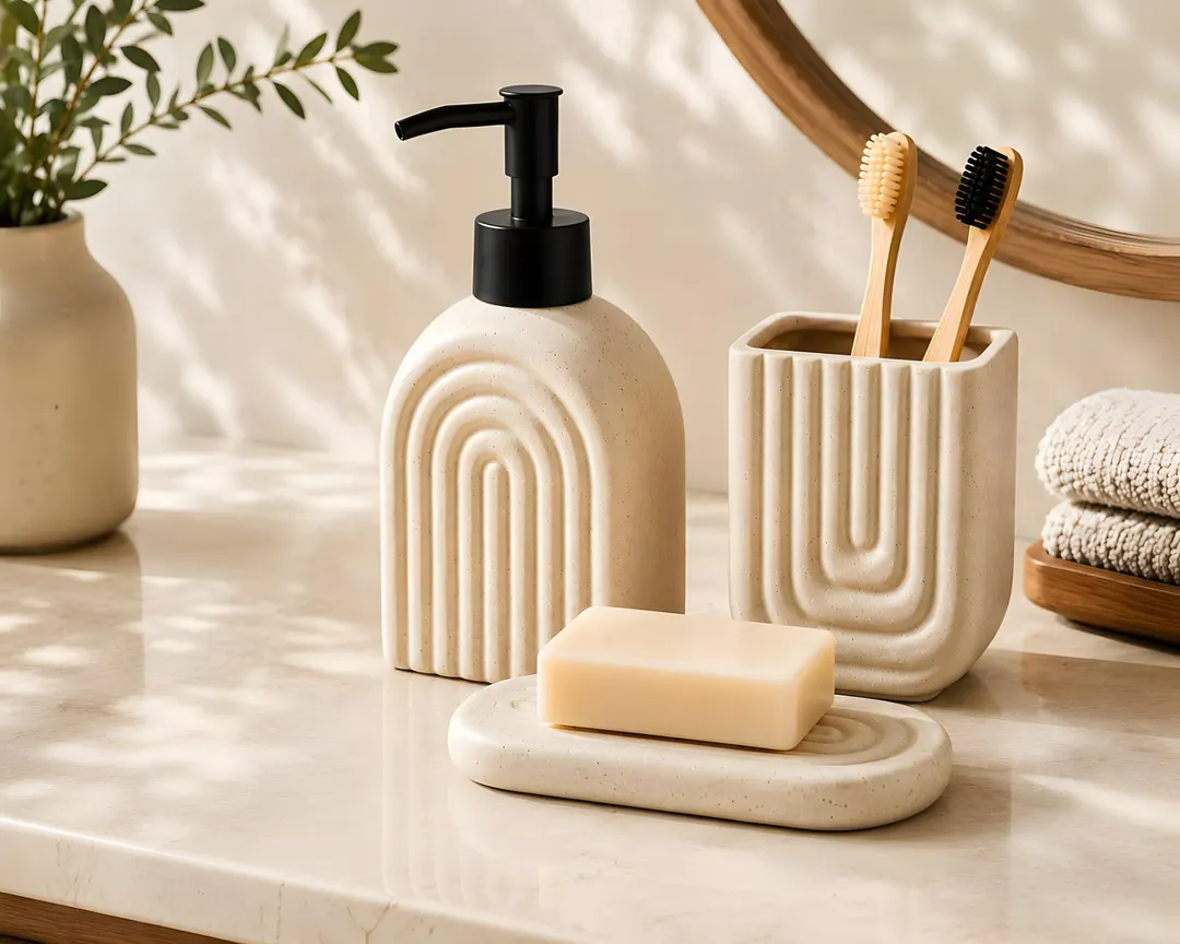 Bohemian Deco Bath Set