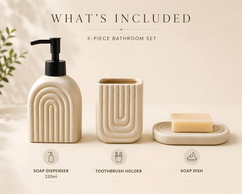Bohemian Deco Bath Set - Image 6