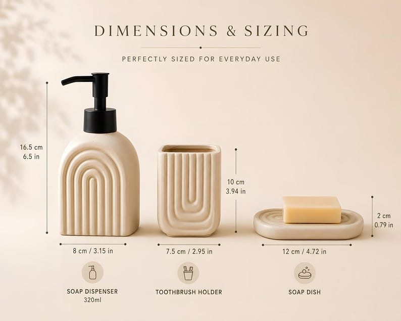 Bohemian Deco Bath Set - Image 5