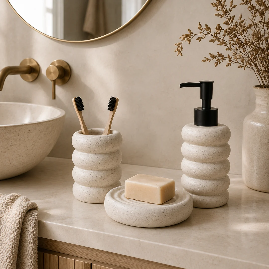Casona Deco Bath Set