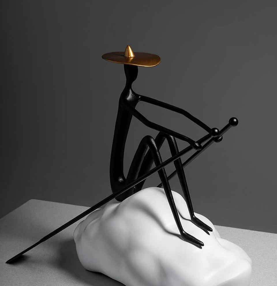 Abstract Rowing Man - Image 2