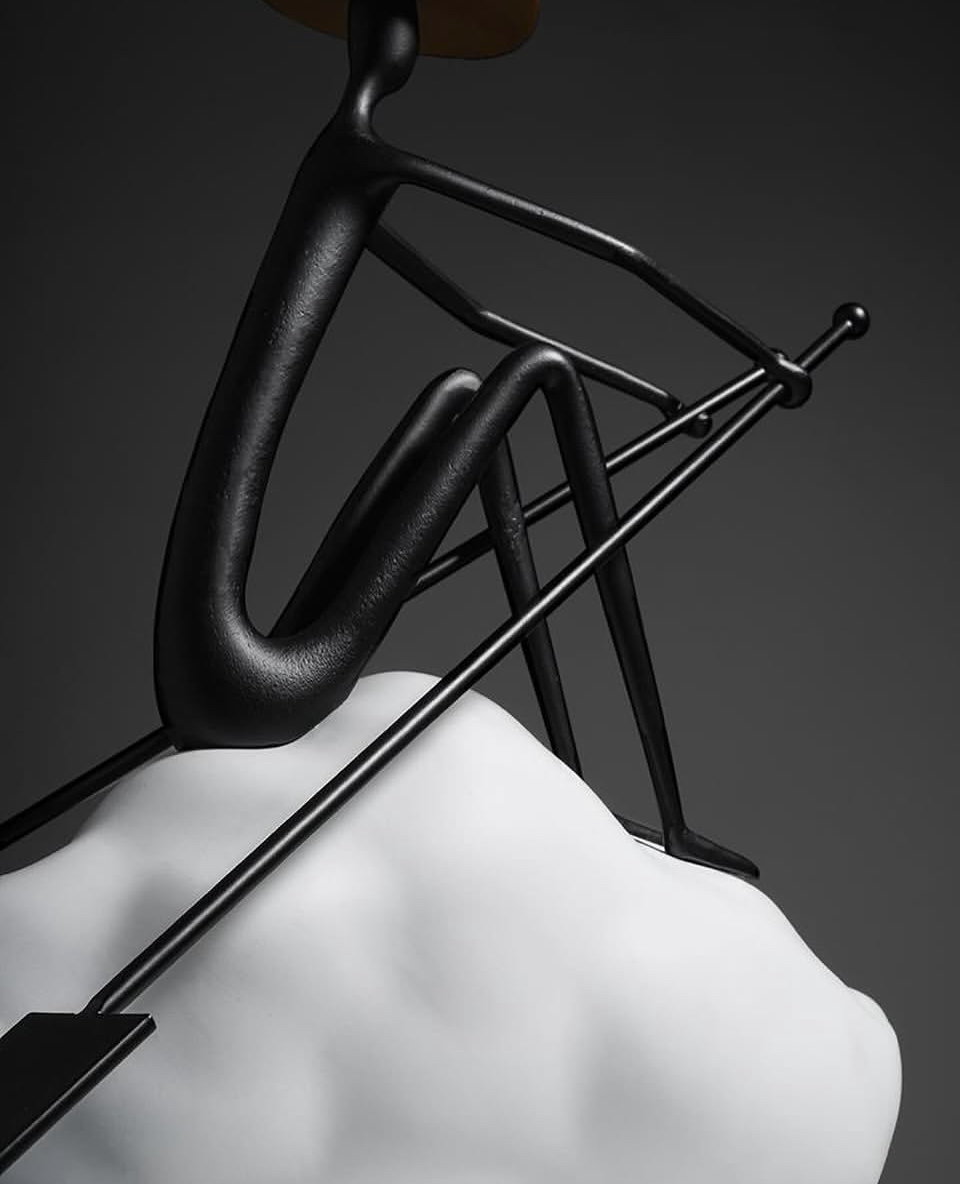 Abstract Rowing Man - Image 3