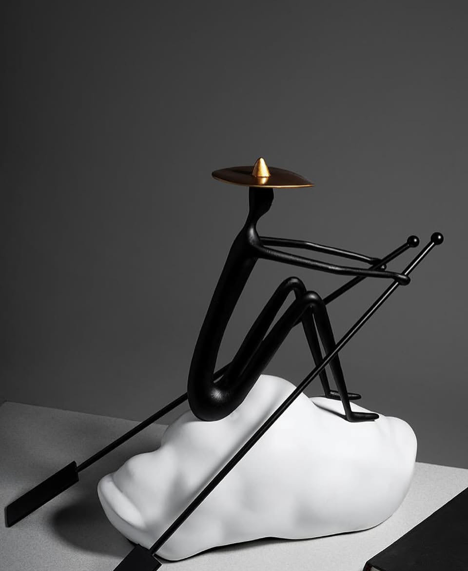 Abstract Rowing Man - Image 5
